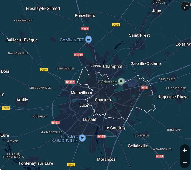 Carte de localisation